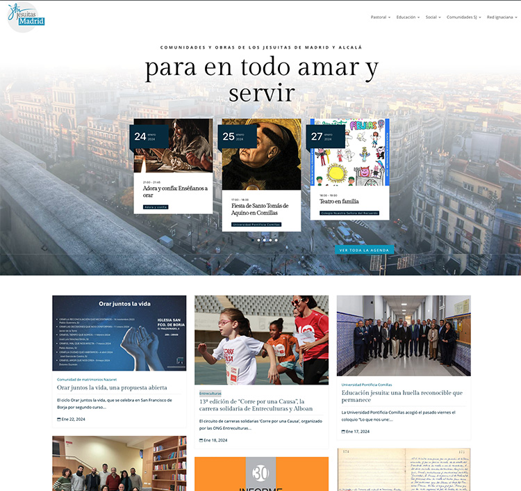 Nueva web de la PA Madrid